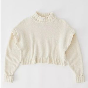 Cropped Chenille Urban Outfitters Sweater